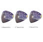 Preview: Plektrum Sternenhimmel 0.46 - 0.71 - 0.96 mm